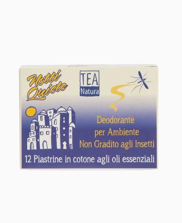 Piastrine per ambiente antinsetti